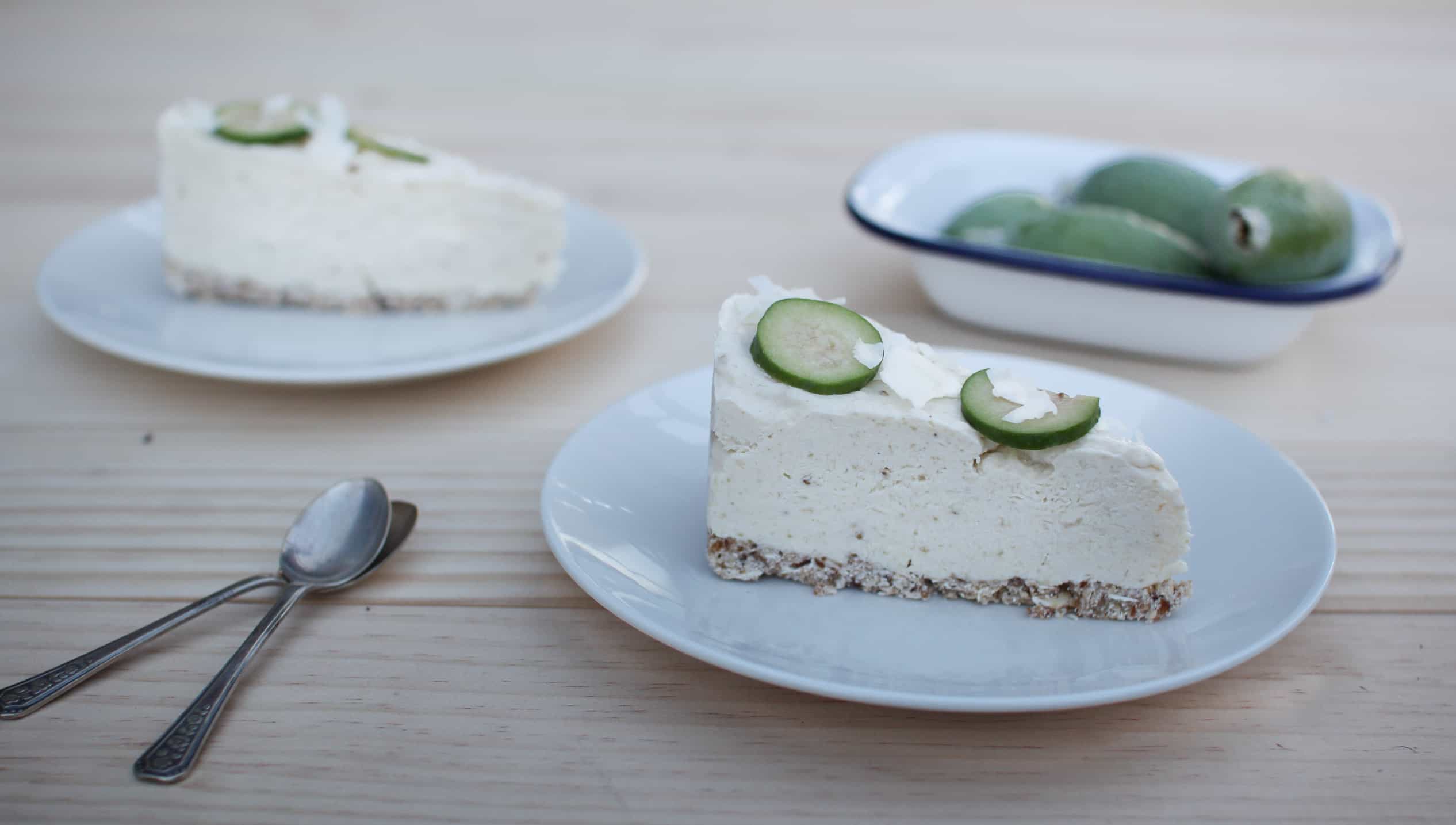 Feijoa Cheesecake Eat Well Nz